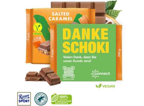 Product image Ritter SPORT "Vegan" mit Werbebanderole Werbeartikel