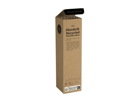 Nordvik RCS Recycled Steel 750 ml Trinkflasche Werbeartikel