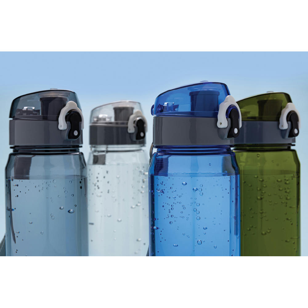 Yide RCS  rPET verschließbare Wasserflasche 600ml Werbeartikel