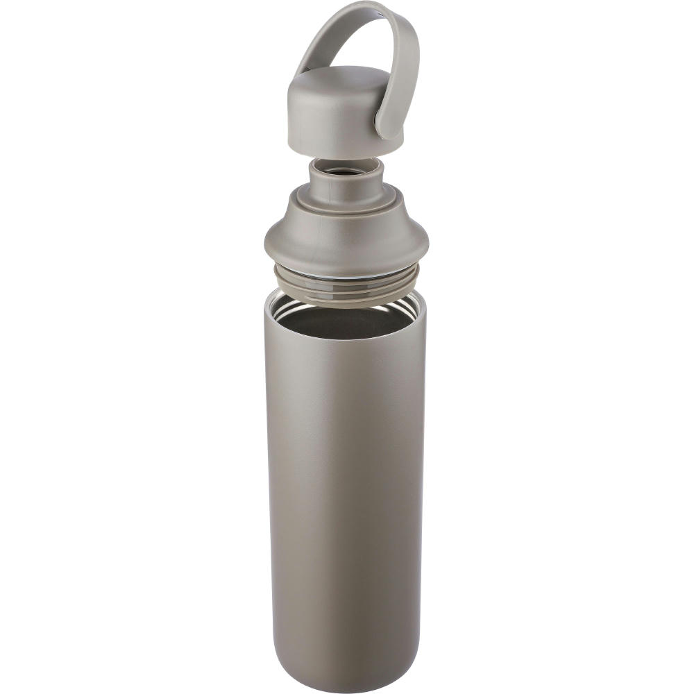 Doppelwandige Edelstahl-Trinkflasche (500 ml) Omari Werbeartikel