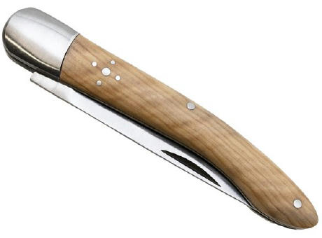 Taschenmesser 'Heritage', 11cm, Olivenholz Werbeartikel