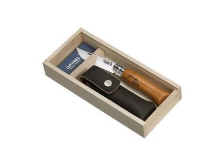 Opinel No 08 Carbon Taschenmesser Werbeartikel