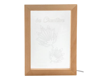 Product image LED-Trophäe Woodiframe Werbeartikel