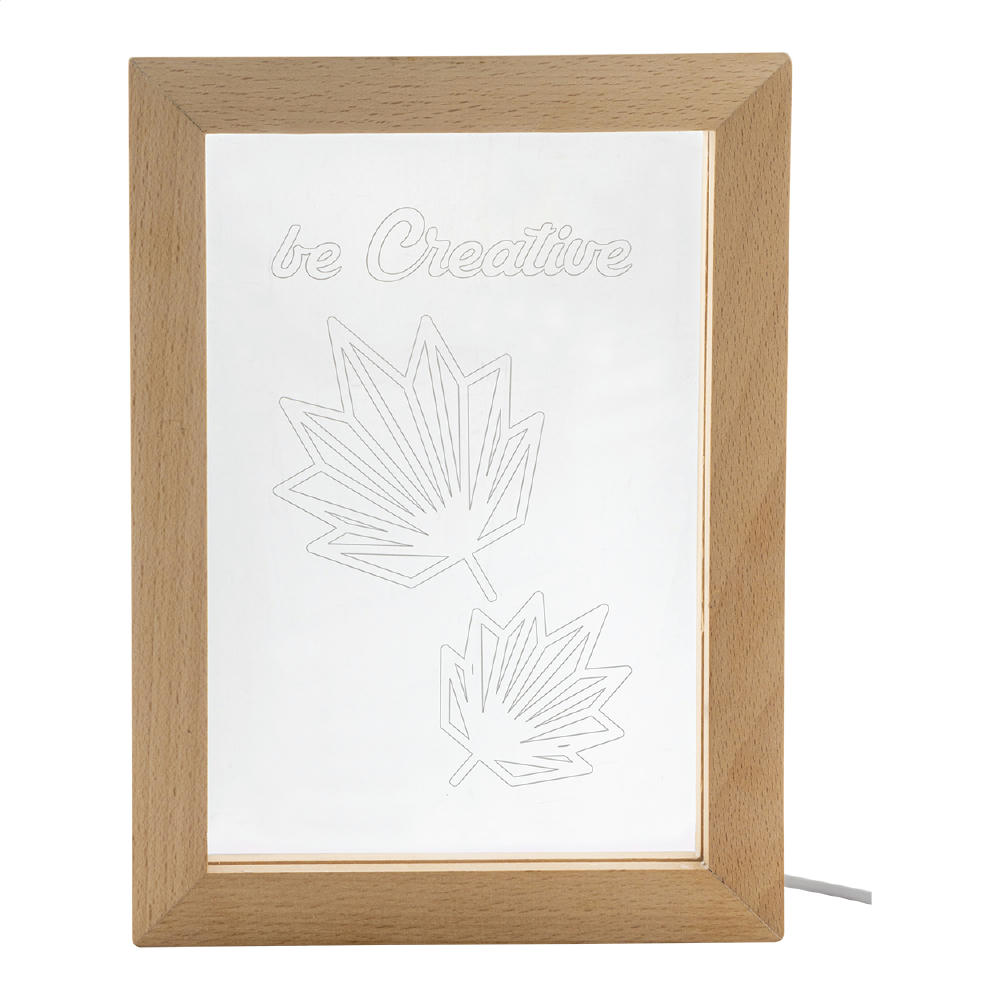 Product image LED-Trophäe Woodiframe Werbeartikel