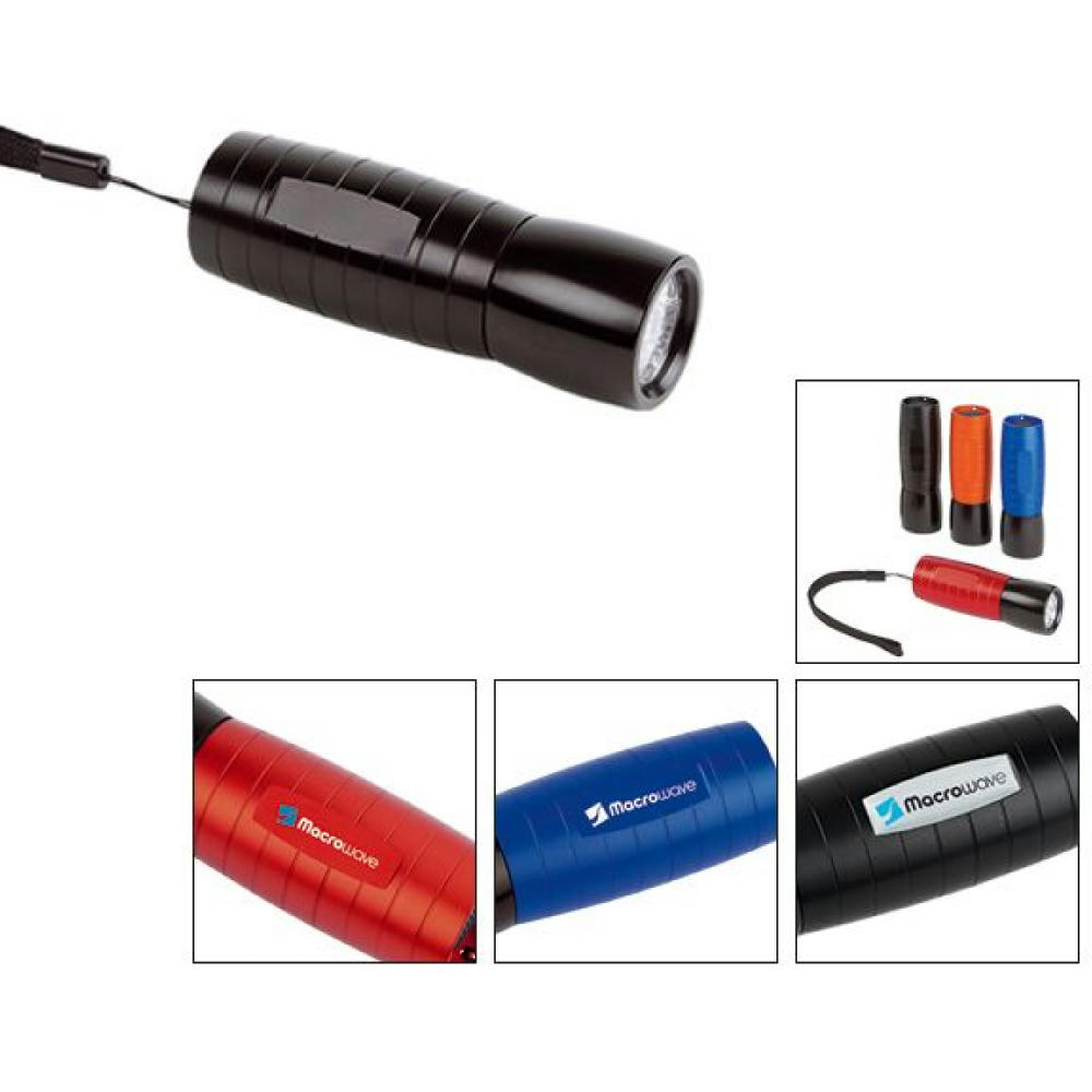LED Leuchte "Turbo Plus schwarz" Werbeartikel