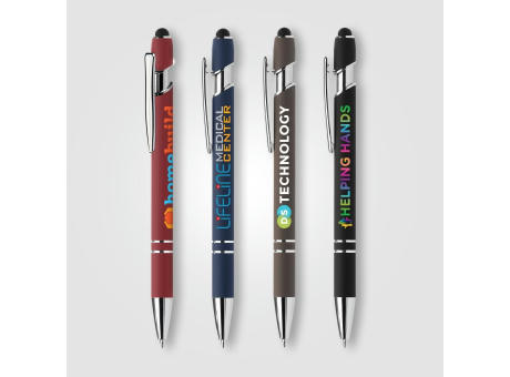 Prince Recycled - Softy Anti-Fraud Tintenschreiber mit taktilem Kugelschreiber bedrucken