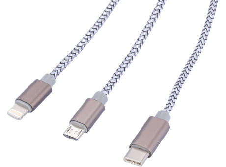 TROIKA Ladekabel TROIKA DREIZACK Werbeartikel