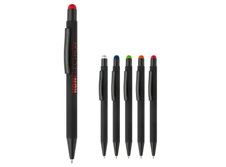 New York schwarz Gummiert Stylus bedrucken