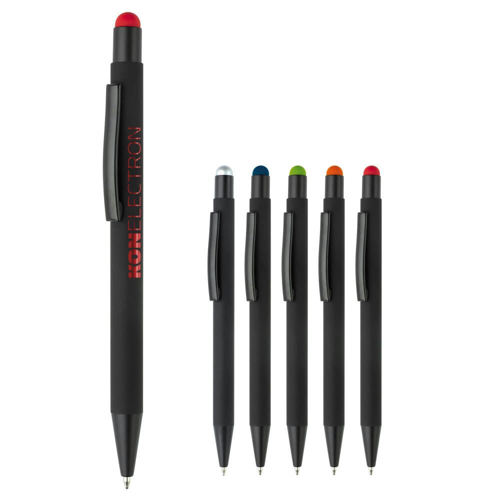 Product image New York schwarz Gummiert Stylus Werbeartikel