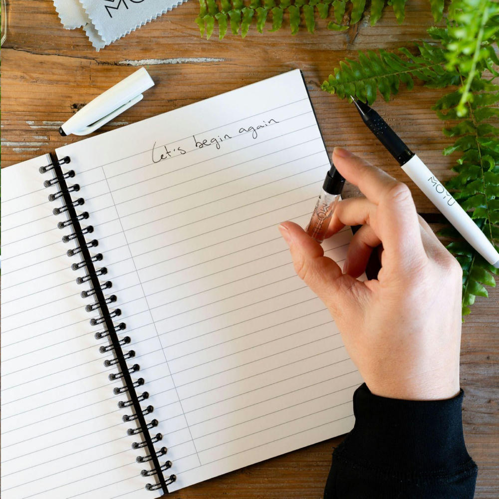 MOYU Erasable Stone Paper Notebook SoftCover 18 Seiten Werbeartikel