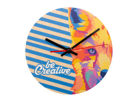 Product image Inidividuelle Wanduhr BeTime Wood D Werbeartikel