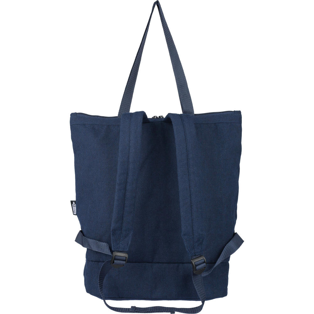 Recyceltes Poly-Baumwollgewebe (330 g/m2) Rucksack Osric Werbeartikel