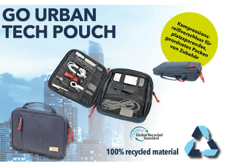 TROIKA Kabeltasche GO URBAN TECH POUCH Werbeartikel