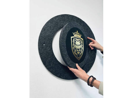 2 in 1 Dartscheibe 69 aus Vlies | komplett individuell bedruckbar Werbeartikel