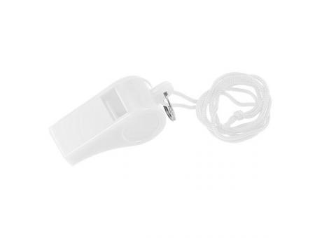 Trillerpfeife mit Umhängekordel Werbeartikel