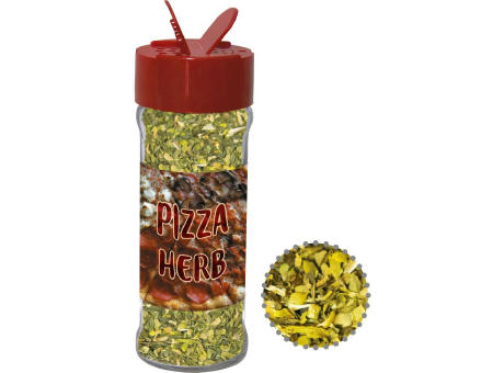 Product image Gewürzmischung Pizza-Kräuter, ca. 15g, Glas mit Streuaufsatz Werbeartikel
