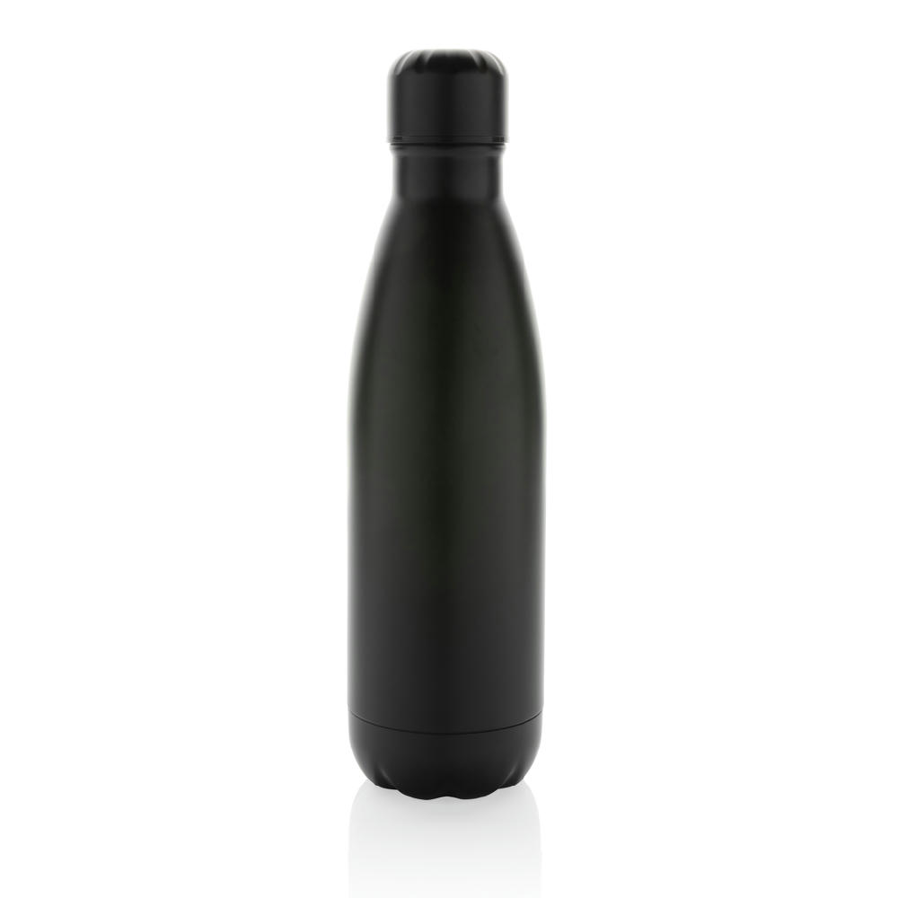 Eureka einwandige Wasserflasche aus RCS rec. Stainless-Steel Werbeartikel