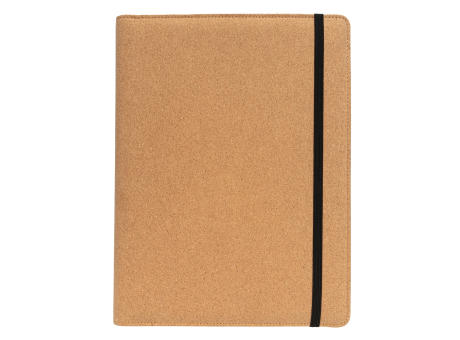 Deluxe Kork Portfolio A4 mit Stift Werbeartikel