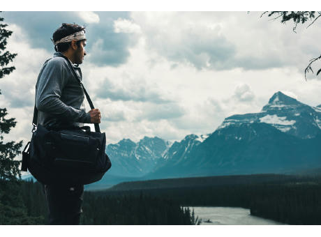 Swiss Peak AWARE™ RPET Voyager Wochenendtasche bedrucken