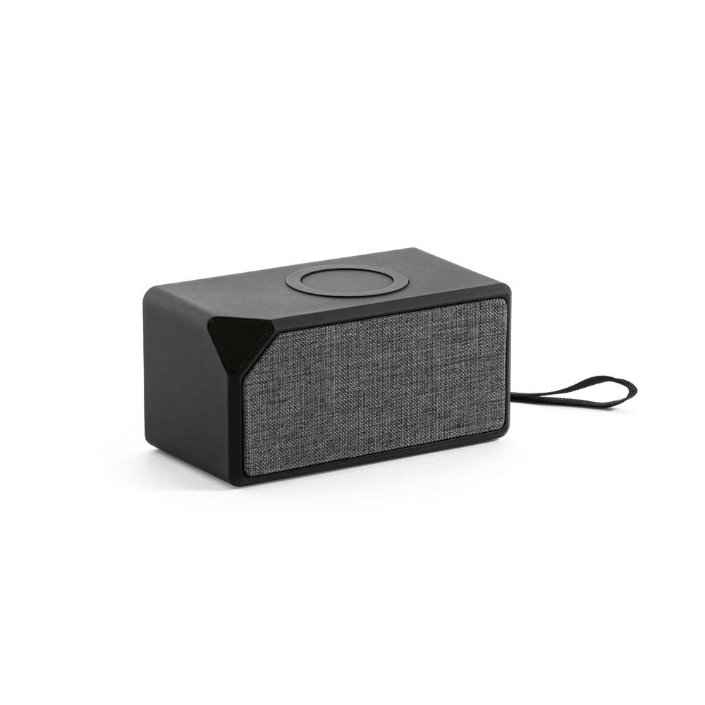 Product image GRUBBS. Tragbarer ABS-Lautsprecher mit kabelloser Aufladung Werbeartikel