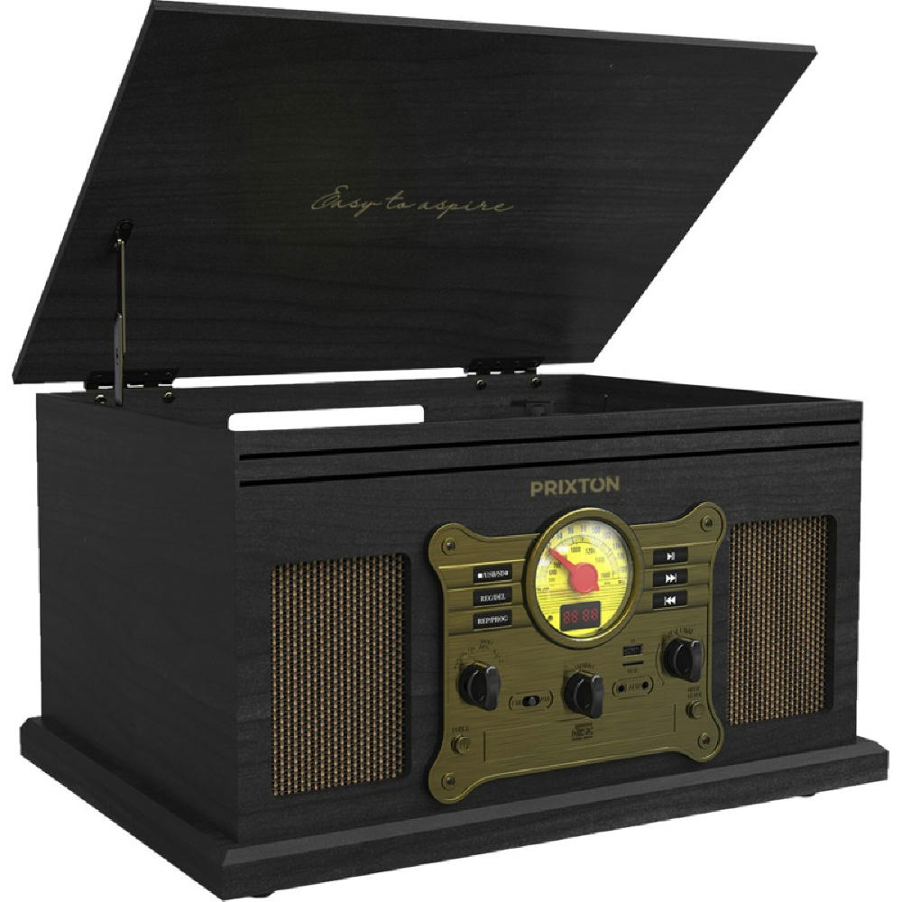 Product image Prixton Century Vinyl Plattenspieler und Musikplayer Werbeartikel