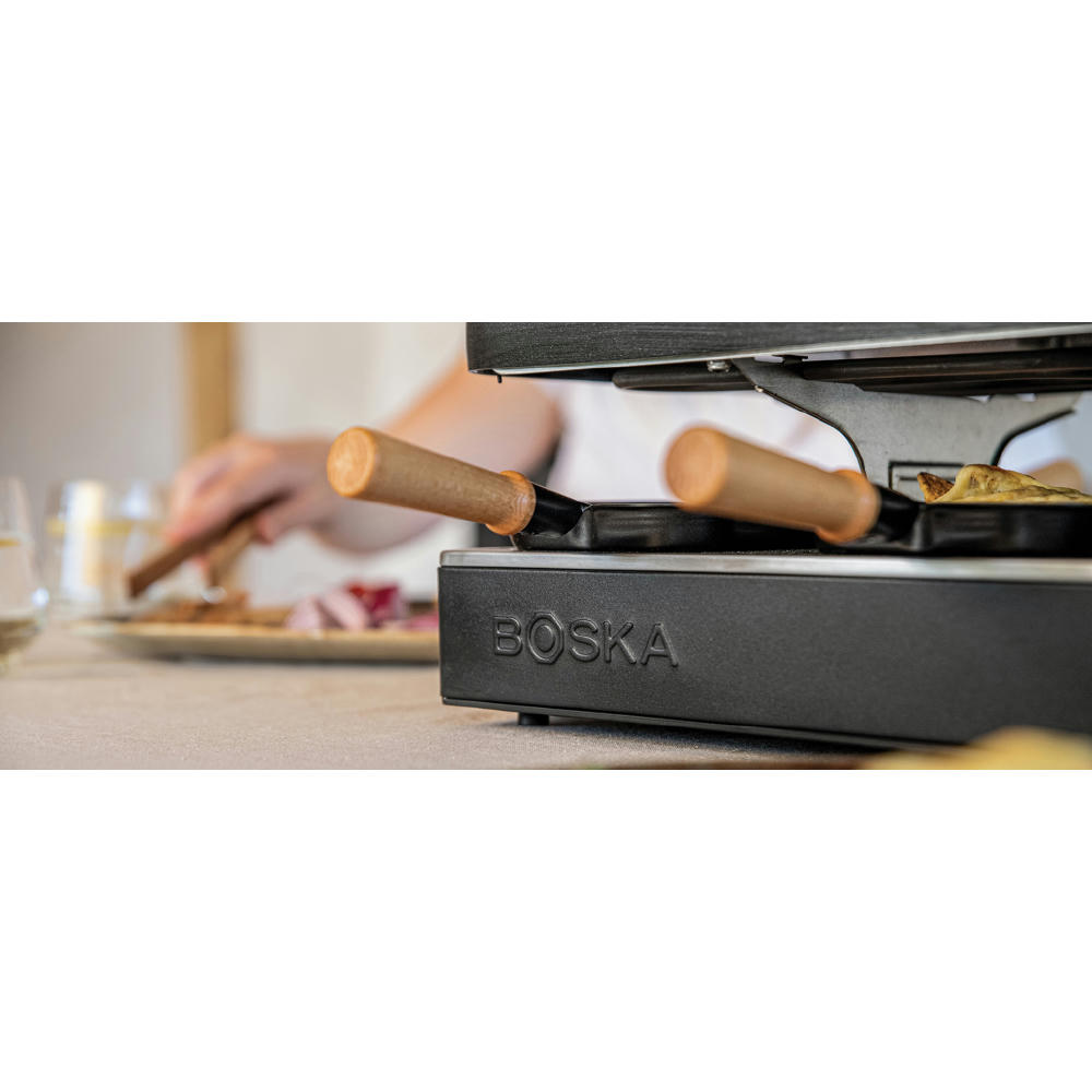 BOSKA Raclette Gourmet Party, 8 Personen (EU Type F) Werbeartikel