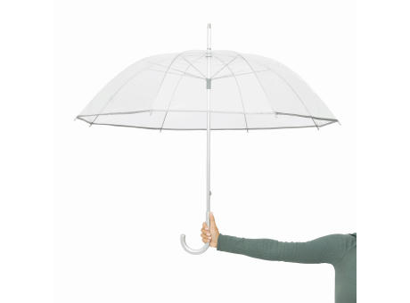 PANORAMIX - Transparenter Aluminium-Stockschirm Werbeartikel