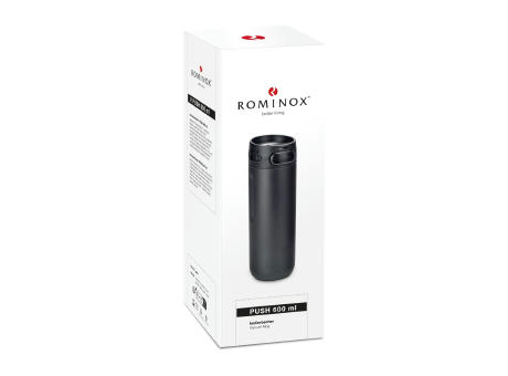 Product image ROMINOX® Isolierbecher // Push 600 ml bedrucken
