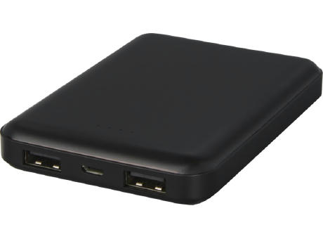 Gleam 5000 mAh ultraflache, Leuchtlogo Powerbank bedrucken