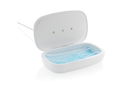 UV-C Sterilisations-Box mit 5W Wireless Charger Werbeartikel