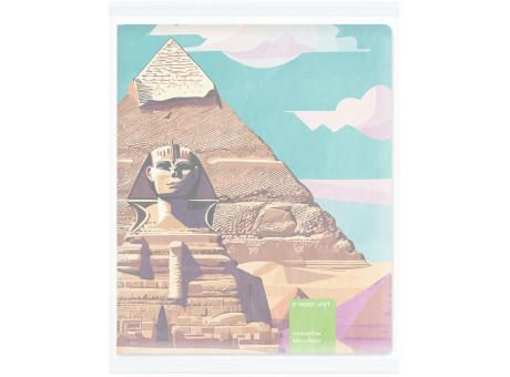 POLYCLEAN rPET Displaytuch 30x20 cm im Pergaminbeutel, All-Inclusive-Paket  Werbeartikel