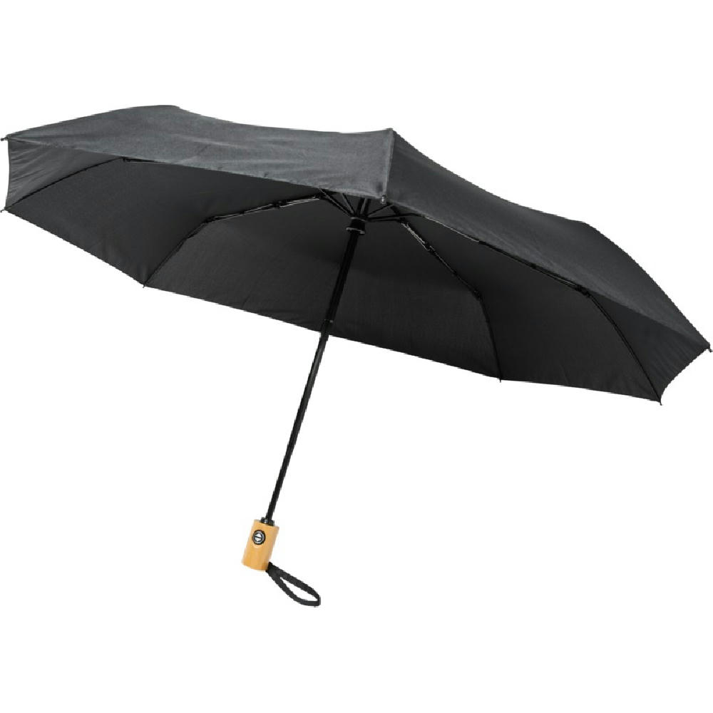 Product image Bo 21" Vollautomatik Kompaktregenschirm aus recyceltem PET-Kunststoff Werbeartikel