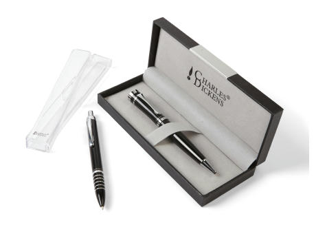 Charles Dickens Kugelschreiber aus Metall Bibi Werbeartikel