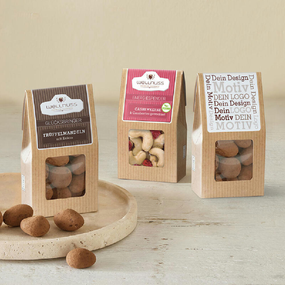 Product image Premium Snacks in der Mini-Faltschachtel Werbeartikel