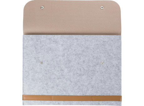 rPET-Filz-Laptop-Tasche Jonathan bedrucken