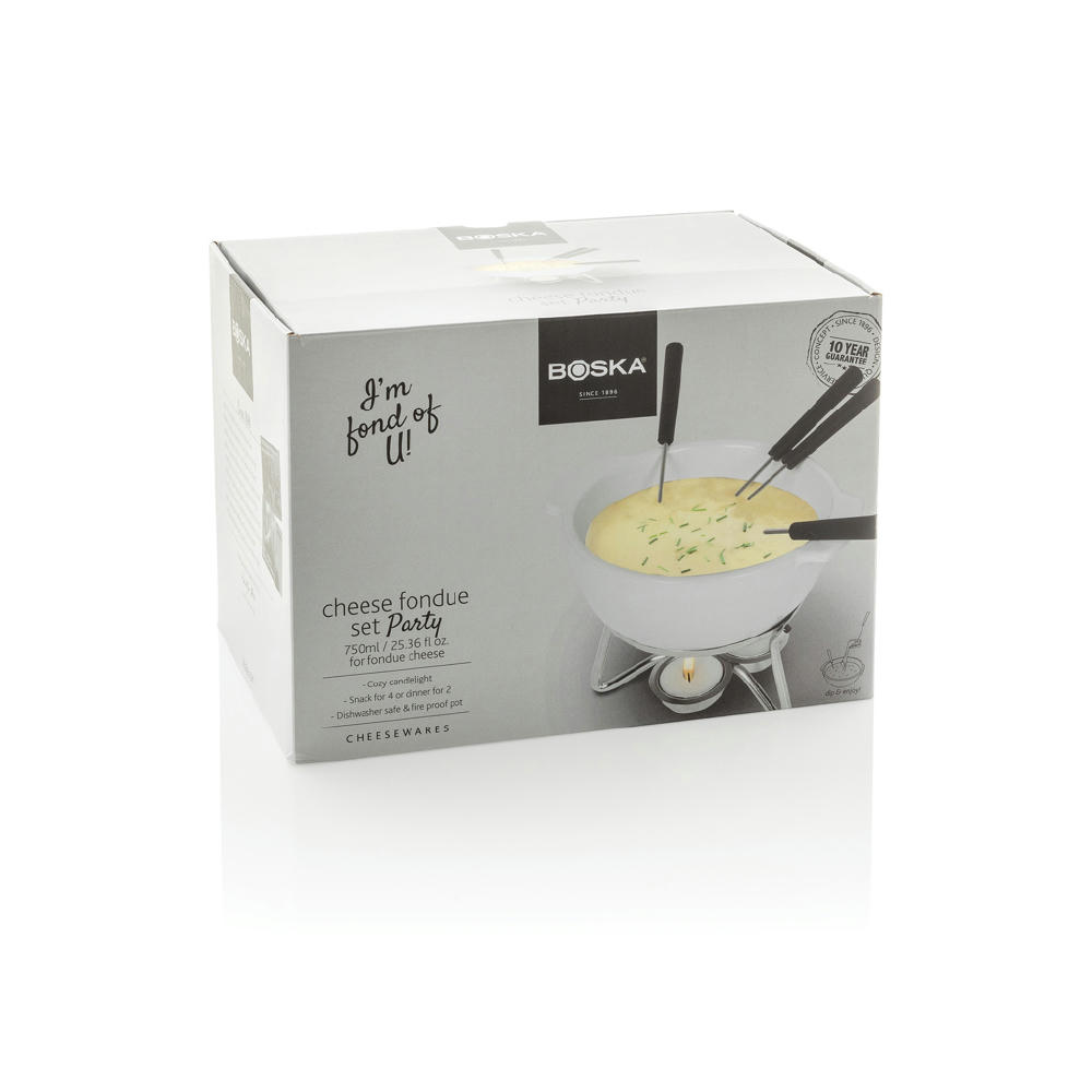 BOSKA Käse-Fondue Set Party - 750ml Werbeartikel
