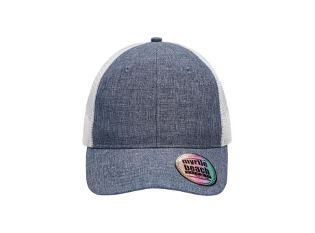 blau/weiß (navy-melange/white)