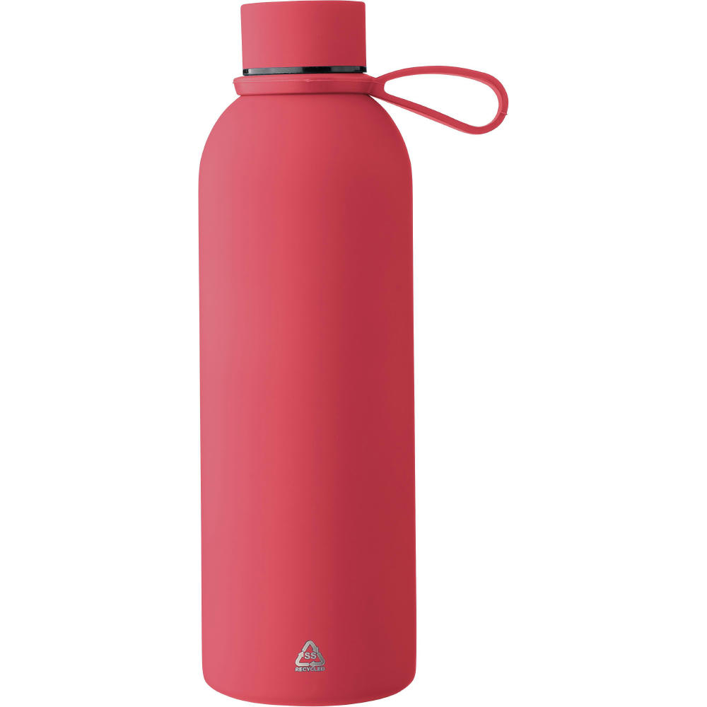 Recycelte doppelwandige Trinkflasche 500 ml Sunny Werbeartikel