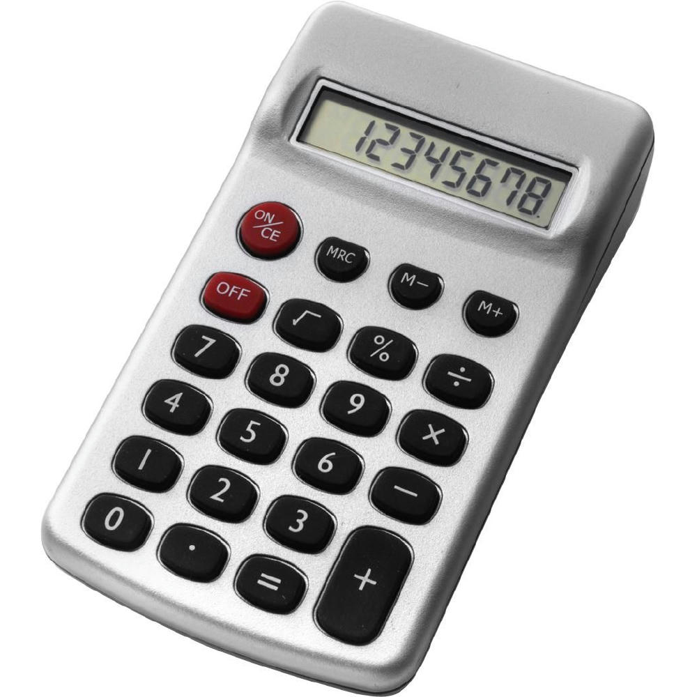 Product image Taschenrechner aus Kunststoff Tulia Werbeartikel