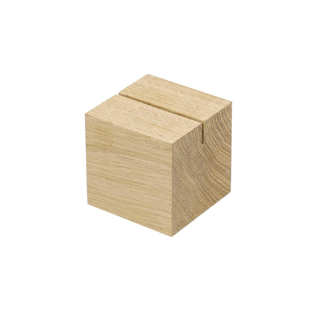Holzmenükartenhalter "Cube" Werbeartikel