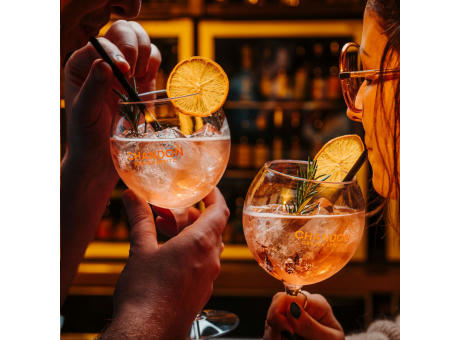 HappyGlass Miss Liza Gin-Tonic-Glas Tritan 630 ml Werbeartikel