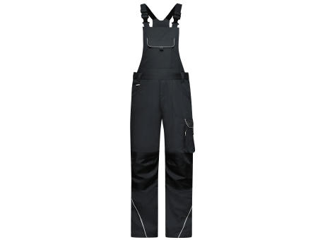 Workwear Pants with Bib - SOLID - - Funktionelle Latzhose im cleanen Look mit hochwertigen Details Werbeartikel