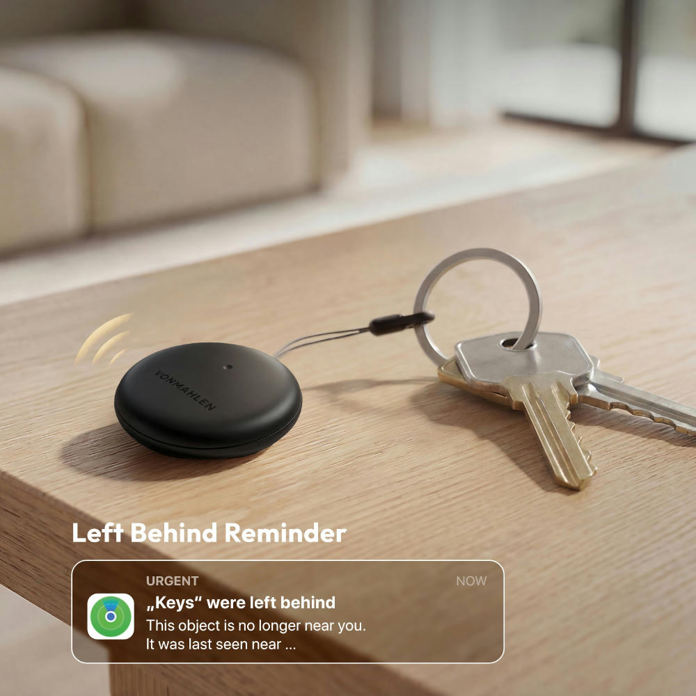 FindMe Tag - Schwarz - Der ultrakompakte Bluetooth-Tracker  Werbeartikel