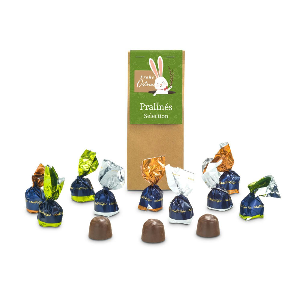 Geschenkset / Präsenteset: Pralinés Selection Ostern Werbeartikel