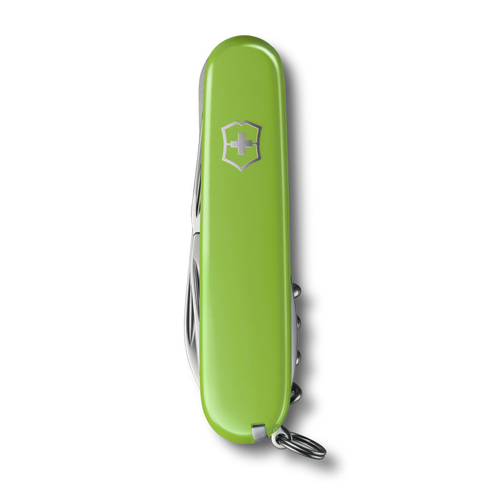 Product image Victorinox Taschenmesser Deluxe Tinker 91 mm grün für nachhaltige Werbung