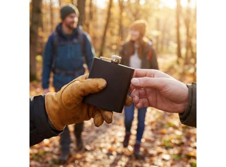 Flachmann "Noir" Werbeartikel