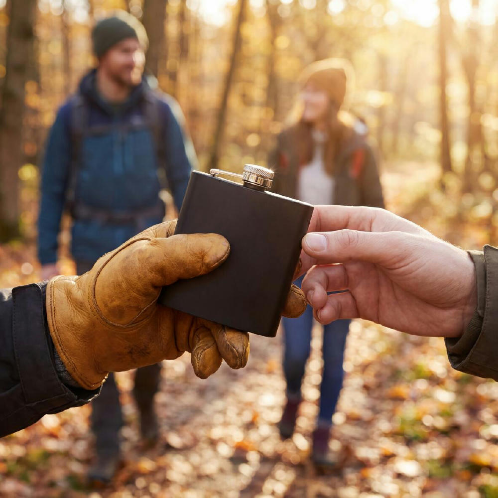 Product image Flachmann "Noir" Werbeartikel