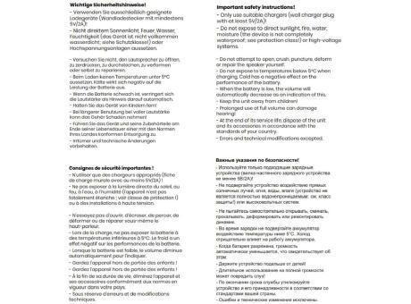 SOUL Stylischer Lautsprecher für samtweiche Musik Werbeartikel