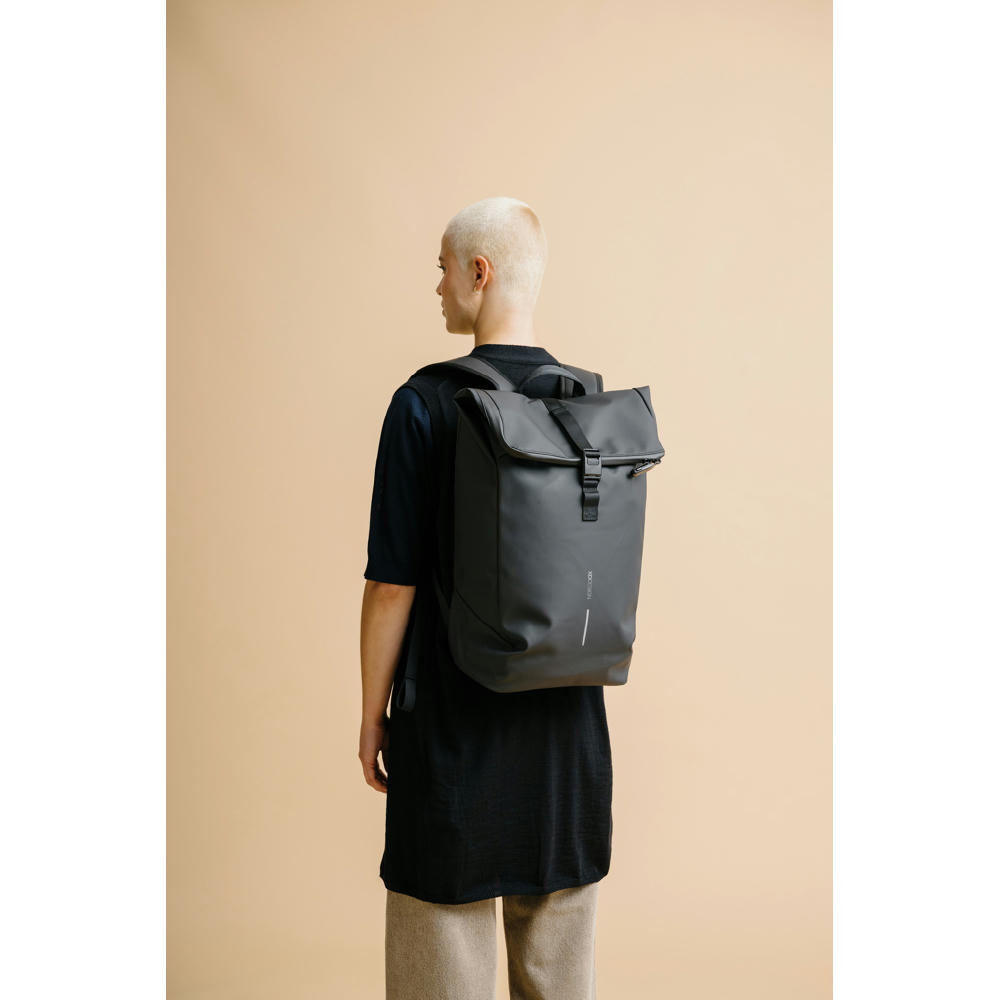 Urban wasserabweisender Flap-Top Rucksack Werbeartikel