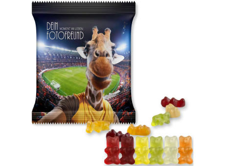 Gummibärchen, ca. 50g, Maxi-Tüte Werbeartikel